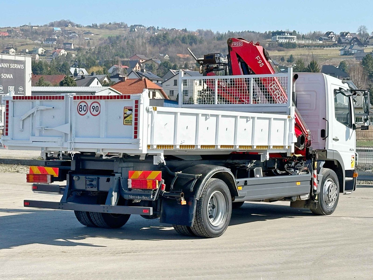 Mercedes-Benz ATEGO 1524 Kipper 4,35 m* FASSI F95A.21* TOP - شاحنة كرين: صور 5 Mercedes-Benz ATEGO 1524 Kipper 4,35 m* FASSI F95A.21* TOP - شاحنة كرين: صور 5