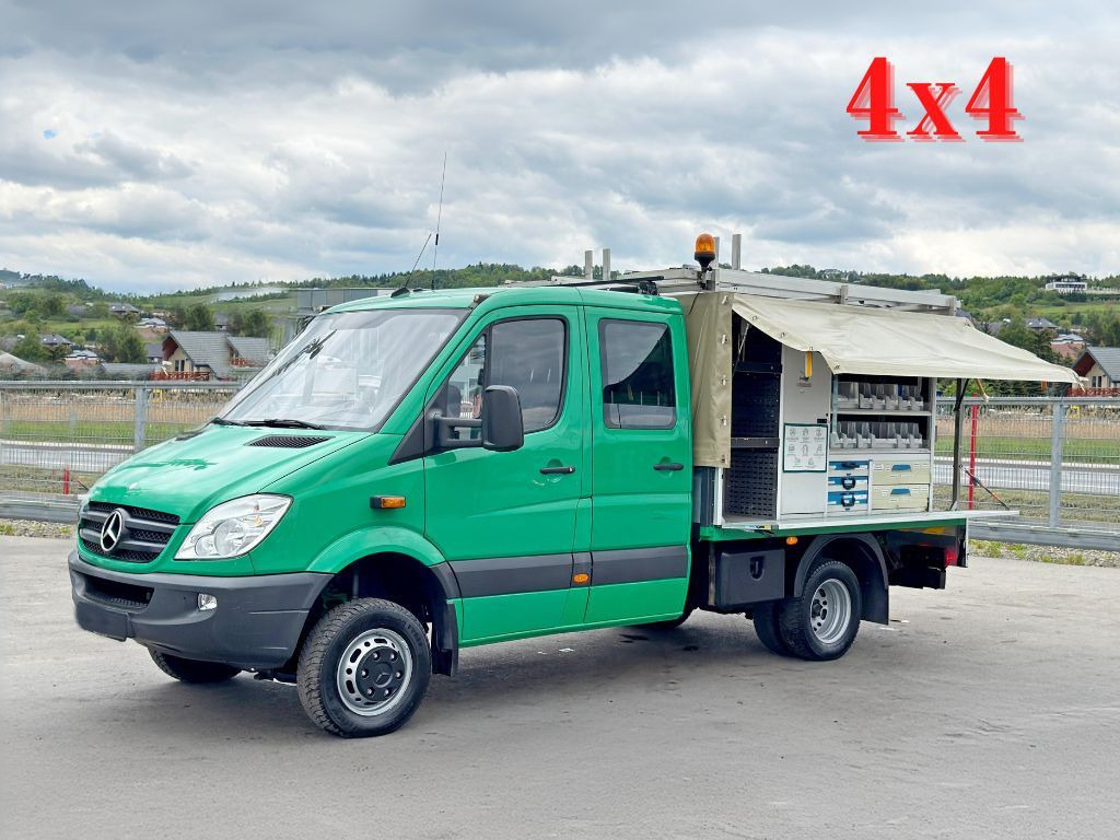 Mercedes-Benz Sprinter 516 CDI* Doppel Kabine! 4x4 *TOPZUSTAND - قلاب صغير: صور 1 Mercedes-Benz Sprinter 516 CDI* Doppel Kabine! 4x4 *TOPZUSTAND - قلاب صغير: صور 1