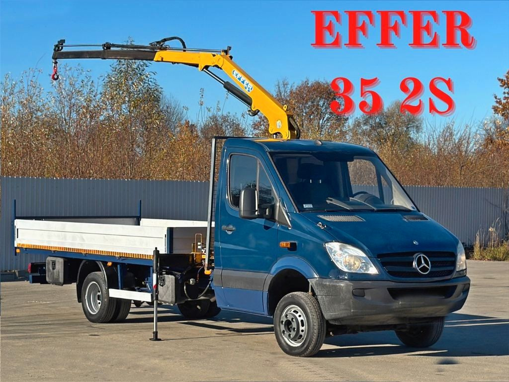 Mercedes-Benz Sprinter 516 CDI * EFFER 35 2S * TOP - الشاحنات الصغيرة المسطحة: صور 1 Mercedes-Benz Sprinter 516 CDI * EFFER 35 2S * TOP - الشاحنات الصغيرة المسطحة: صور 1