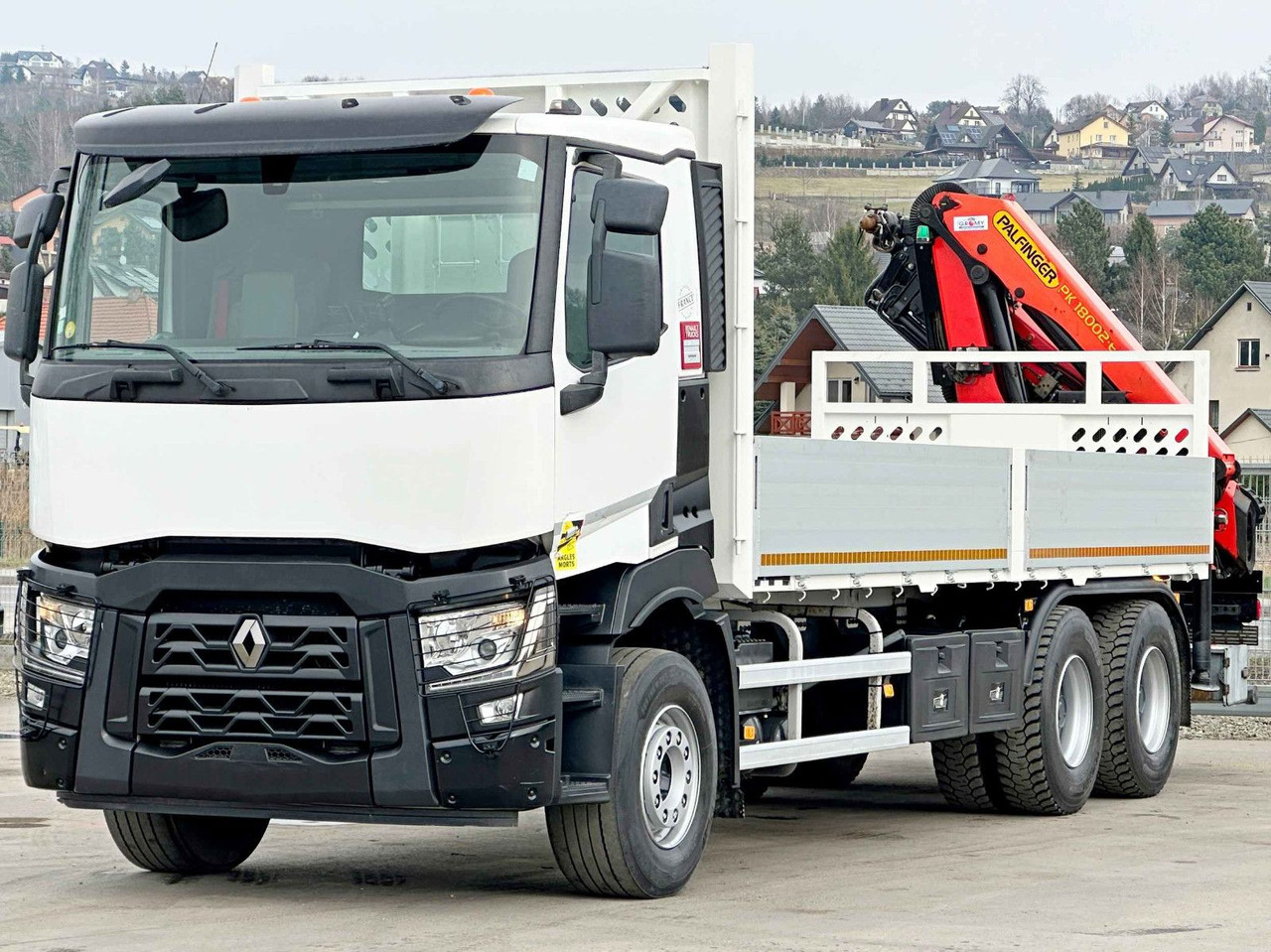 Renault C 380 *PRITSCHE 6,80m * PK 18002-EH C + FUNK*6x4 - شاحنة كرين: صور 3 Renault C 380 *PRITSCHE 6,80m * PK 18002-EH C + FUNK*6x4 - شاحنة كرين: صور 3