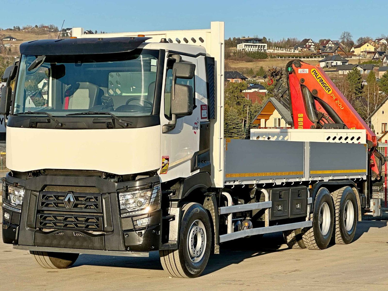 Renault C 380 *PRITSCHE 6,80m * PK 20001 - KC + FUNK*6x4 - شاحنة كرين, شاحنات مسطحة: صور 4 Renault C 380 *PRITSCHE 6,80m * PK 20001 - KC + FUNK*6x4 - شاحنة كرين, شاحنات مسطحة: صور 4