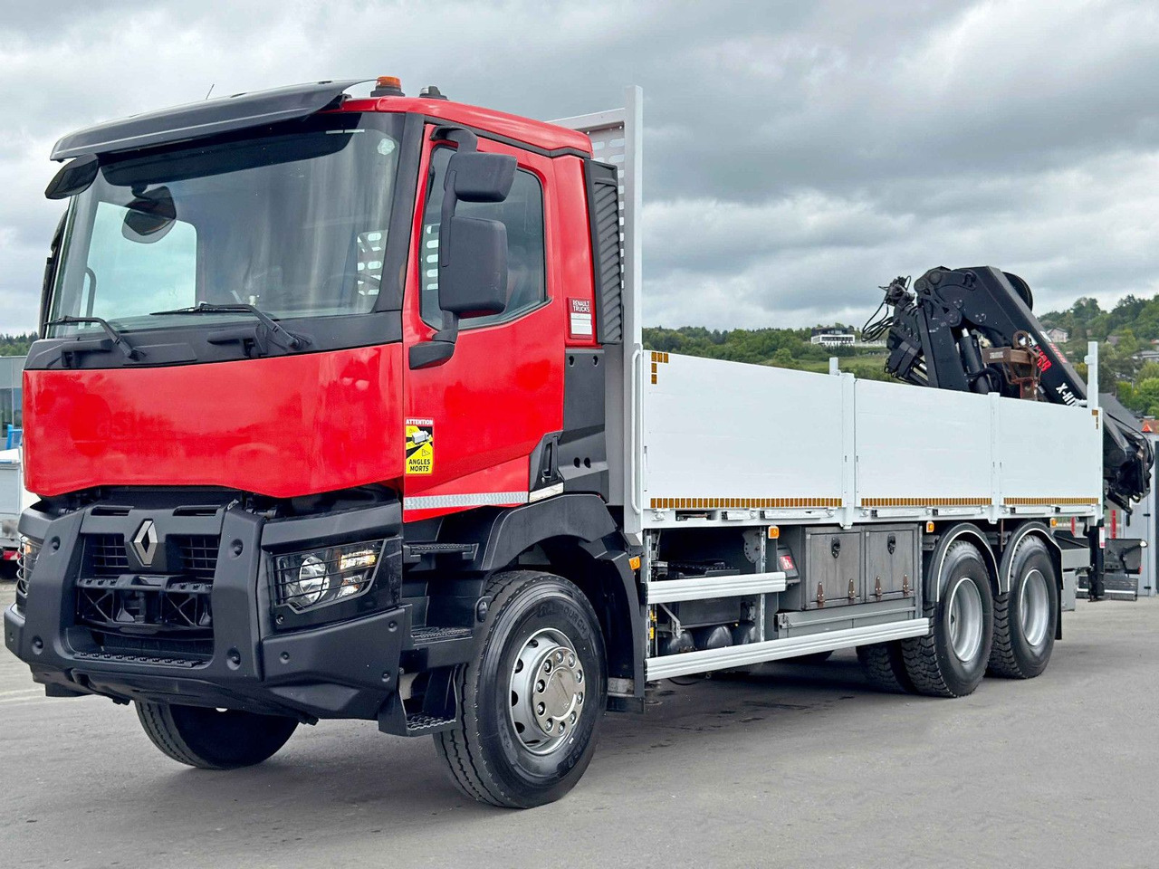 Renault C 430 *HIAB X - HIDUO 188 ES - 4 + FUNK * 6x4 - شاحنة كرين: صور 4 Renault C 430 *HIAB X - HIDUO 188 ES - 4 + FUNK * 6x4 - شاحنة كرين: صور 4