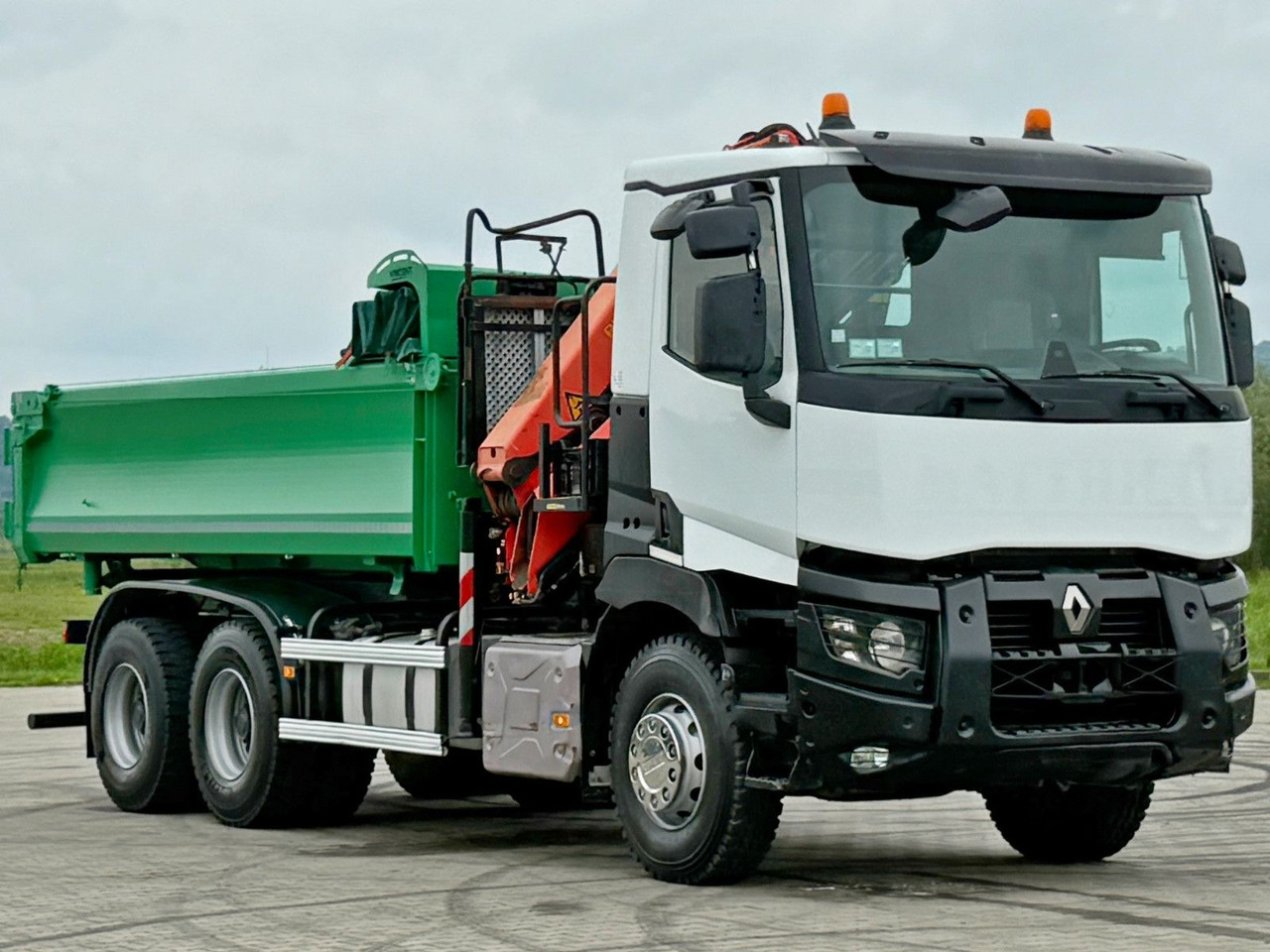 Renault C 430 *KIPPER 5,10 m + PK 16001 - K B* 6x4 - شاحنة كرين: صور 4 Renault C 430 *KIPPER 5,10 m + PK 16001 - K B* 6x4 - شاحنة كرين: صور 4