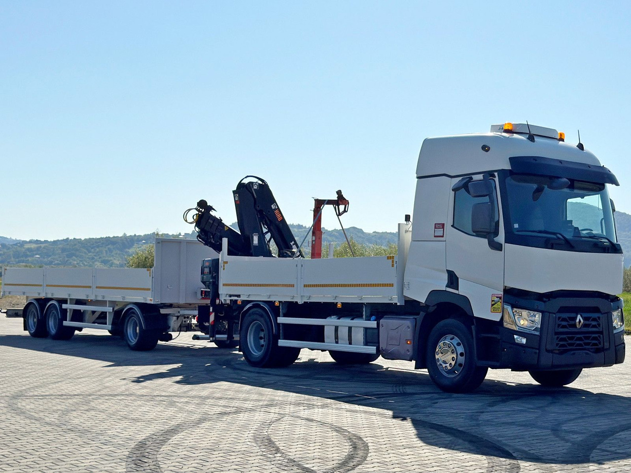 Renault C 440* HIAB X-HIDUO 138 B-3 + FUNK + Anhänger - شاحنة كرين: صور 3 Renault C 440* HIAB X-HIDUO 138 B-3 + FUNK + Anhänger - شاحنة كرين: صور 3