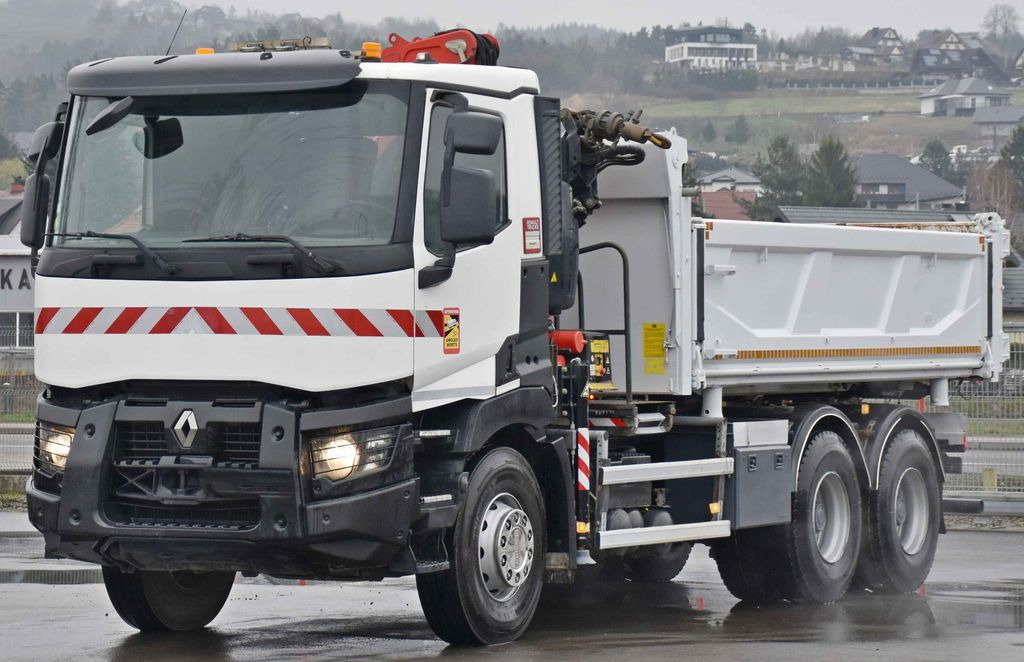 Renault C380 *KIPPER 5,10 m* FASSI F175A.0.22+FUNK /6x4 - قلابات, شاحنة كرين: صور 5 Renault C380 *KIPPER 5,10 m* FASSI F175A.0.22+FUNK /6x4 - قلابات, شاحنة كرين: صور 5