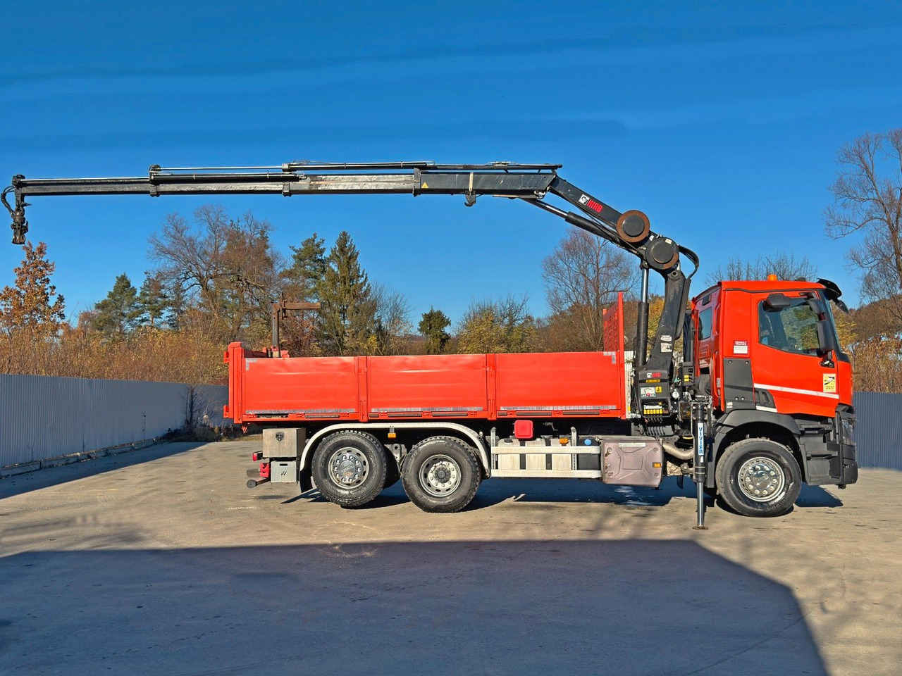 Renault C430 * HIAB 144 BS - 3 HIDUO+ FUNK/ 6x2 - قلابات, شاحنة كرين: صور 5 Renault C430 * HIAB 144 BS - 3 HIDUO+ FUNK/ 6x2 - قلابات, شاحنة كرين: صور 5