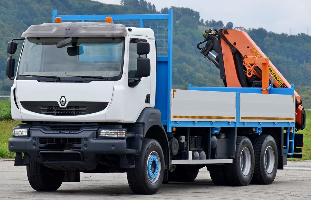 Renault KERAX 370 *PK 16502 + FUNK / 6x4 * TOP - شاحنة كرين, شاحنات مسطحة: صور 3 Renault KERAX 370 *PK 16502 + FUNK / 6x4 * TOP - شاحنة كرين, شاحنات مسطحة: صور 3
