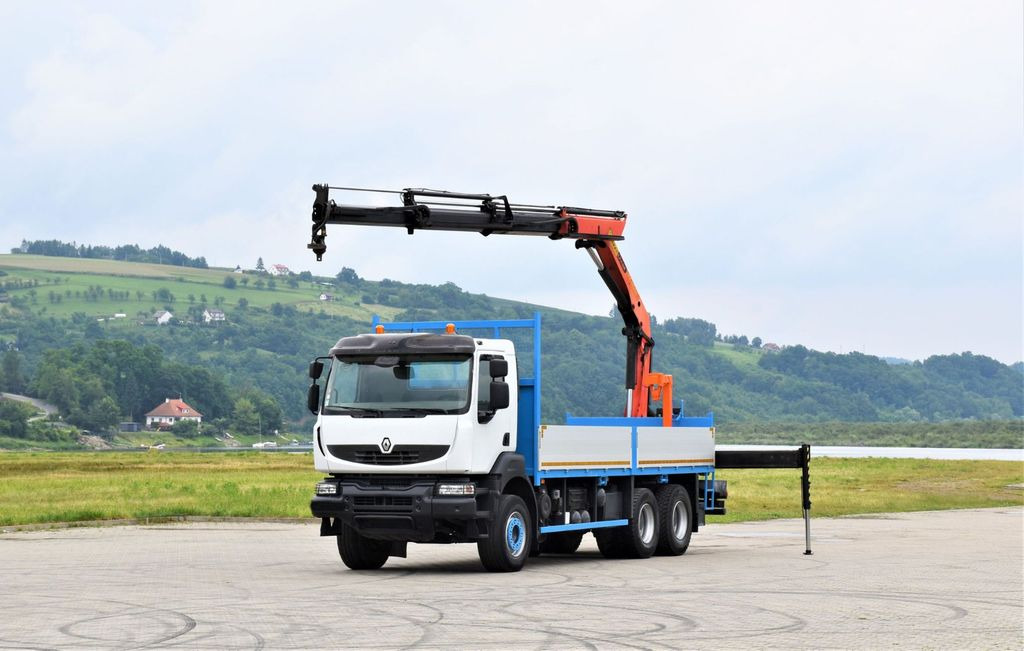 Renault KERAX 370 *PK 16502 + FUNK / 6x4 * TOP - شاحنة كرين, شاحنات مسطحة: صور 2 Renault KERAX 370 *PK 16502 + FUNK / 6x4 * TOP - شاحنة كرين, شاحنات مسطحة: صور 2