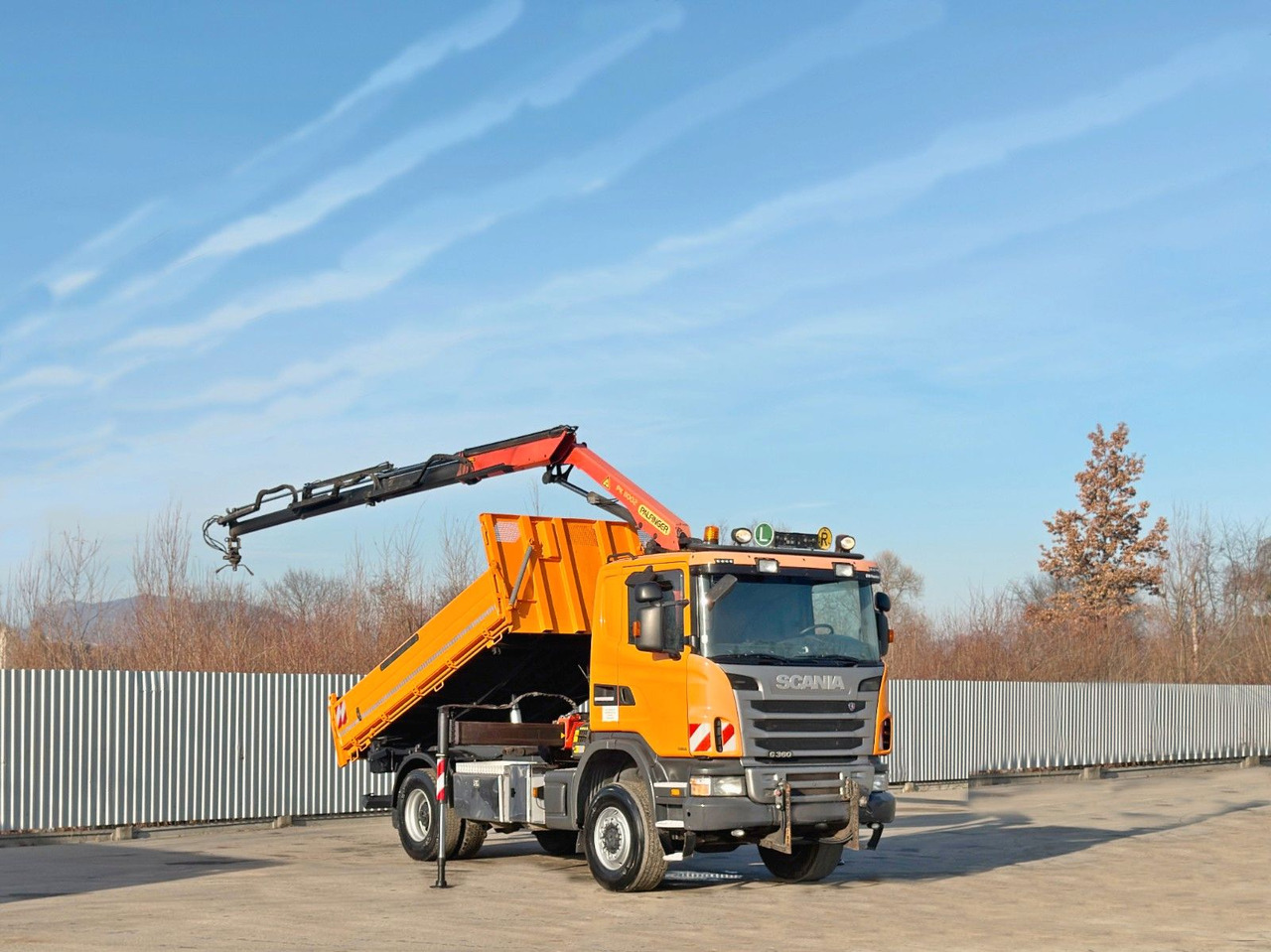 Scania G 360 * KIPPER 4,15m * PALFINGER PK 11002/ 4x4 - شاحنة كرين: صور 2 Scania G 360 * KIPPER 4,15m * PALFINGER PK 11002/ 4x4 - شاحنة كرين: صور 2