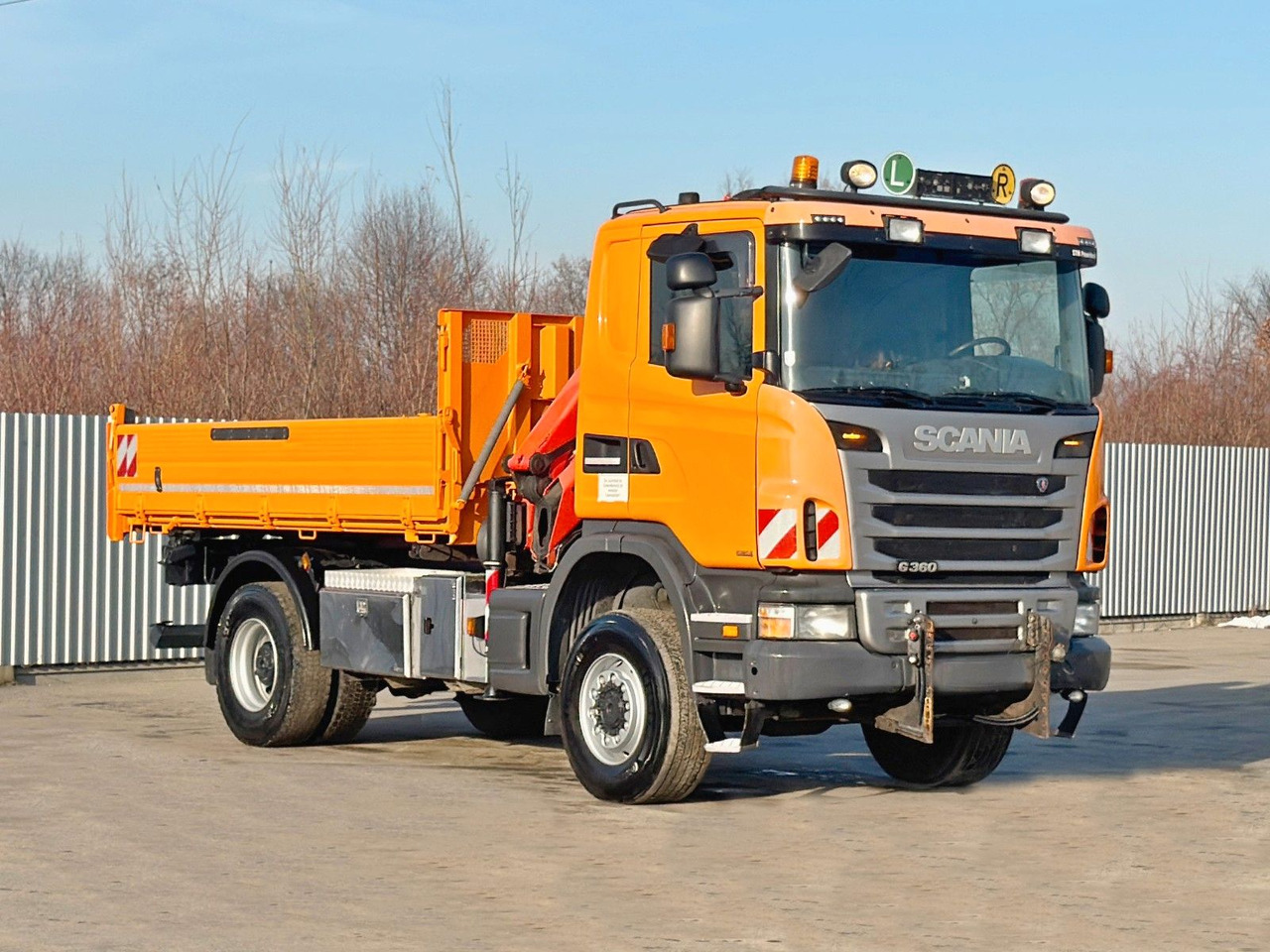 Scania G 360 * KIPPER 4,15m * PALFINGER PK 11002/ 4x4 - شاحنة كرين: صور 3 Scania G 360 * KIPPER 4,15m * PALFINGER PK 11002/ 4x4 - شاحنة كرين: صور 3