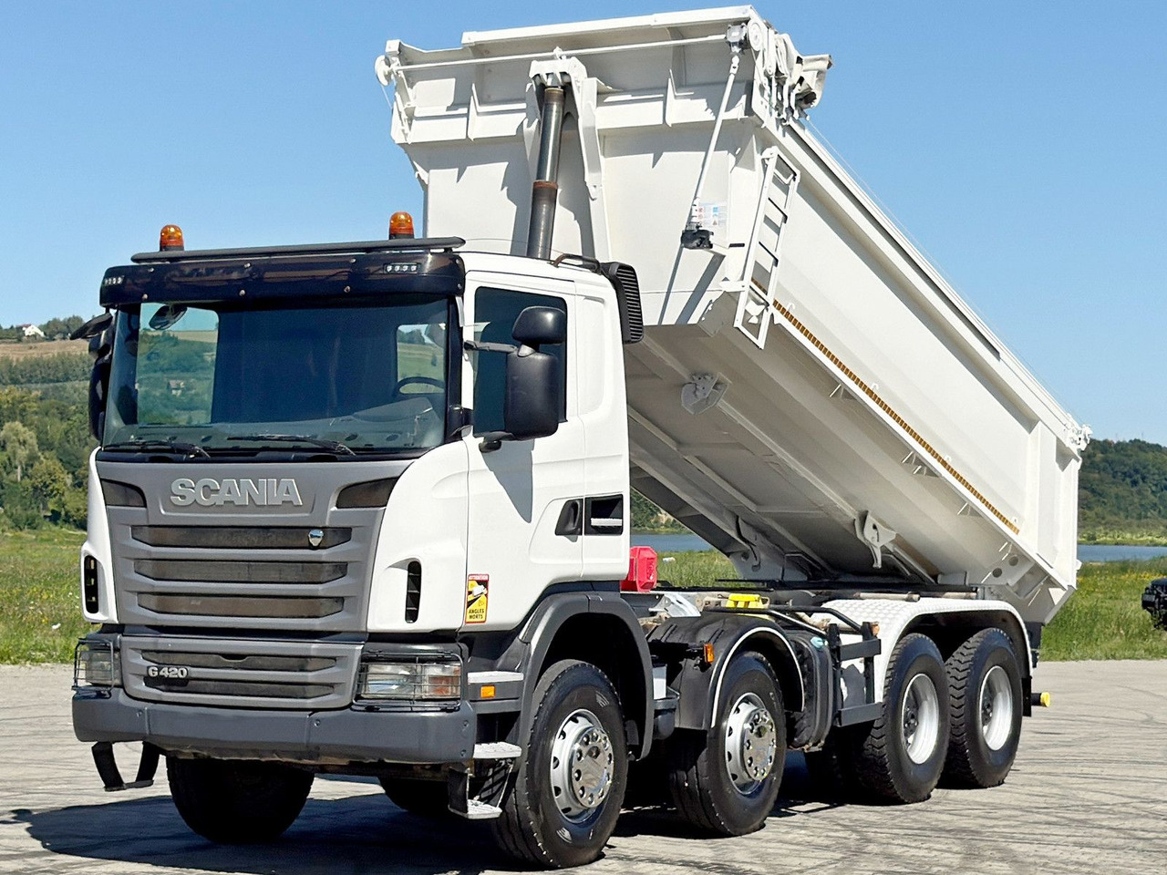 Scania G 420 * KIPPER * 8x4 * TOPZUSTAND - قلابات: صور 4 Scania G 420 * KIPPER * 8x4 * TOPZUSTAND - قلابات: صور 4