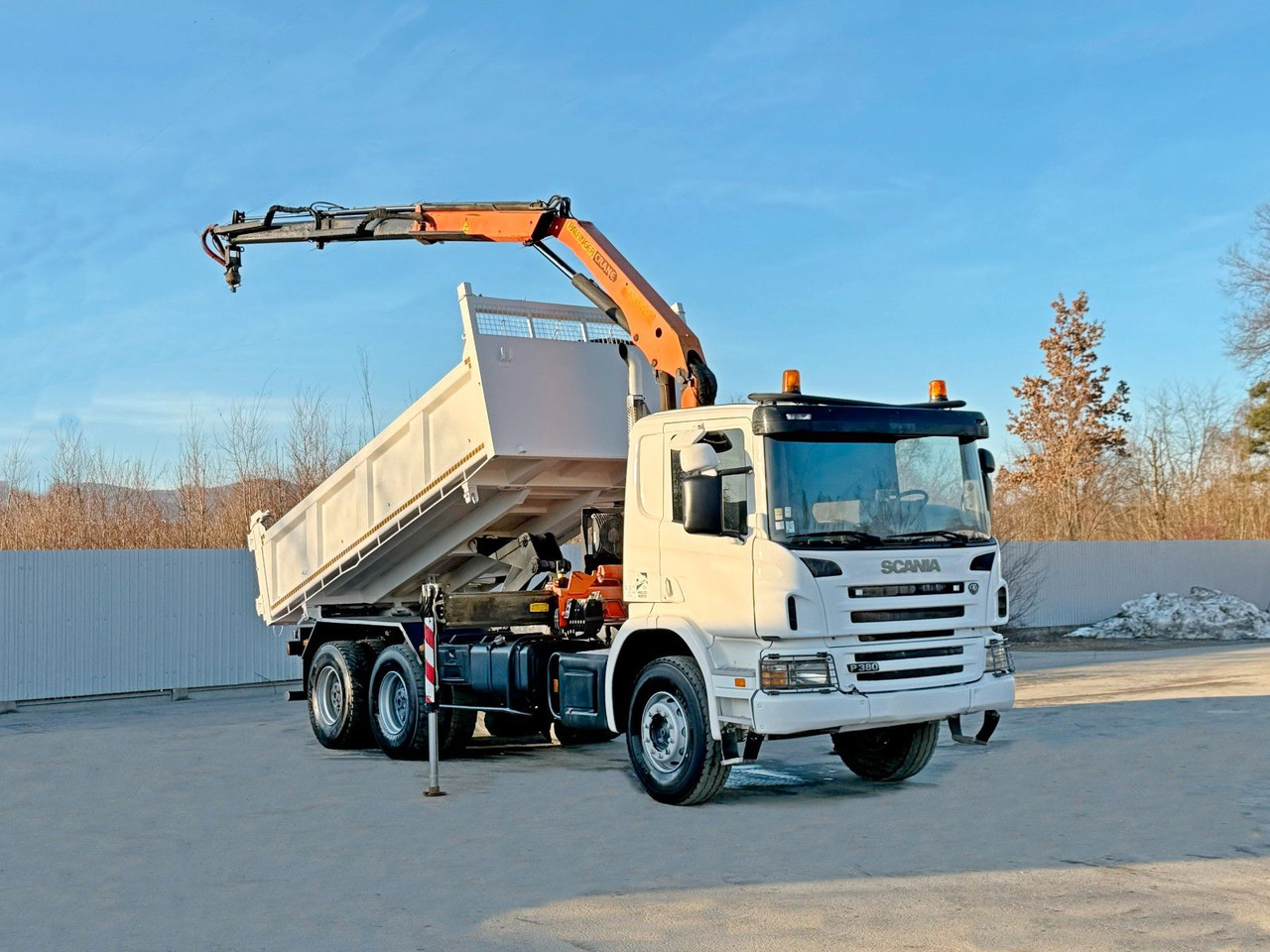 Scania P 380 Kipper 5,10 m * PK 12000 * 6x4 - قلابات, شاحنة كرين: صور 2 Scania P 380 Kipper 5,10 m * PK 12000 * 6x4 - قلابات, شاحنة كرين: صور 2