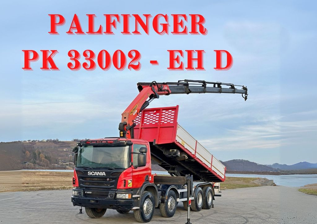 Scania P 400 Kipper 6,80 m * PK 33002-EH D + FUNK * 8x4 Scania P 400 Kipper 6,80 m * PK 33002-EH D + FUNK * 8x4 - شاحنة كرين, قلابات: صور 1 Scania P 400 Kipper 6,80 m * PK 33002-EH D + FUNK * 8x4 Scania P 400 Kipper 6,80 m * PK 33002-EH D + FUNK * 8x4 - شاحنة كرين, قلابات: صور 1