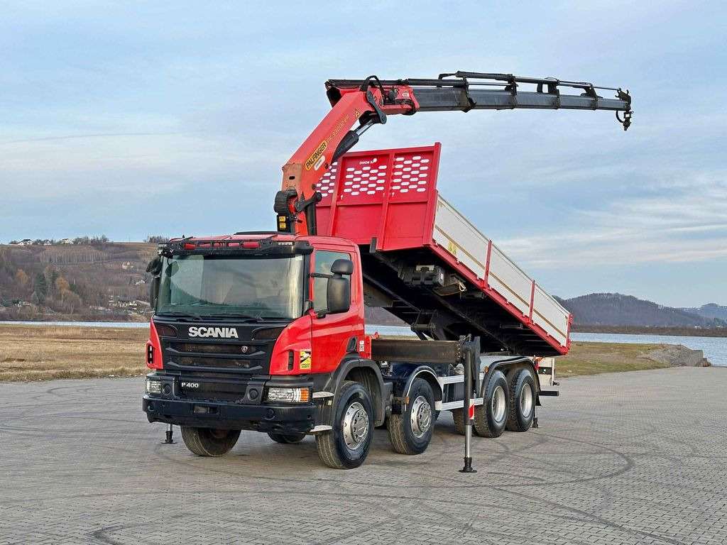 Scania P 400 Kipper 6,80 m * PK 33002-EH D + FUNK * 8x4 Scania P 400 Kipper 6,80 m * PK 33002-EH D + FUNK * 8x4 - قلابات, شاحنة كرين: صور 2 Scania P 400 Kipper 6,80 m * PK 33002-EH D + FUNK * 8x4 Scania P 400 Kipper 6,80 m * PK 33002-EH D + FUNK * 8x4 - قلابات, شاحنة كرين: صور 2