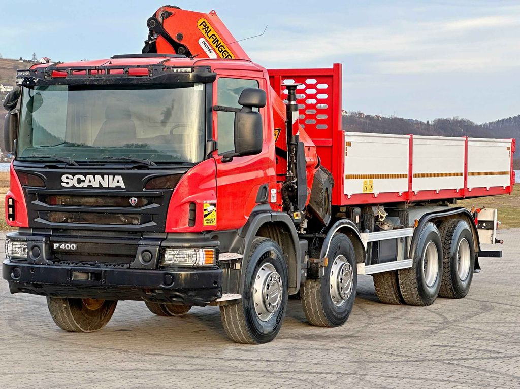 Scania P 400 Kipper 6,80 m * PK 33002-EH D + FUNK * 8x4 Scania P 400 Kipper 6,80 m * PK 33002-EH D + FUNK * 8x4 - شاحنة كرين, قلابات: صور 3 Scania P 400 Kipper 6,80 m * PK 33002-EH D + FUNK * 8x4 Scania P 400 Kipper 6,80 m * PK 33002-EH D + FUNK * 8x4 - شاحنة كرين, قلابات: صور 3