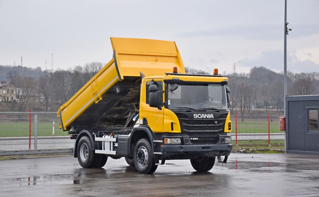Scania P 410 Kipper 4,20m + BORDMATIC / TOPZUSTAND - قلابات: صور 1 Scania P 410 Kipper 4,20m + BORDMATIC / TOPZUSTAND - قلابات: صور 1
