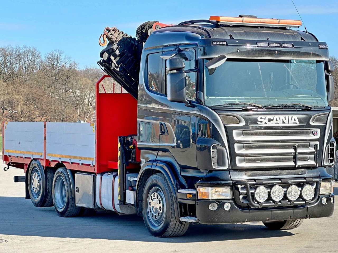 Scania P450 *PRITSCHE 5,05m * PK 29002/FUNK *TOPZUSTAND - شاحنة كرين: صور 3 Scania P450 *PRITSCHE 5,05m * PK 29002/FUNK *TOPZUSTAND - شاحنة كرين: صور 3
