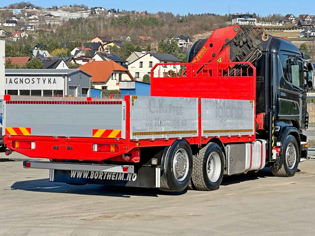 Scania P450 *PRITSCHE 5,05m * PK 29002/FUNK *TOPZUSTAND - شاحنة كرين: صور 5 Scania P450 *PRITSCHE 5,05m * PK 29002/FUNK *TOPZUSTAND - شاحنة كرين: صور 5