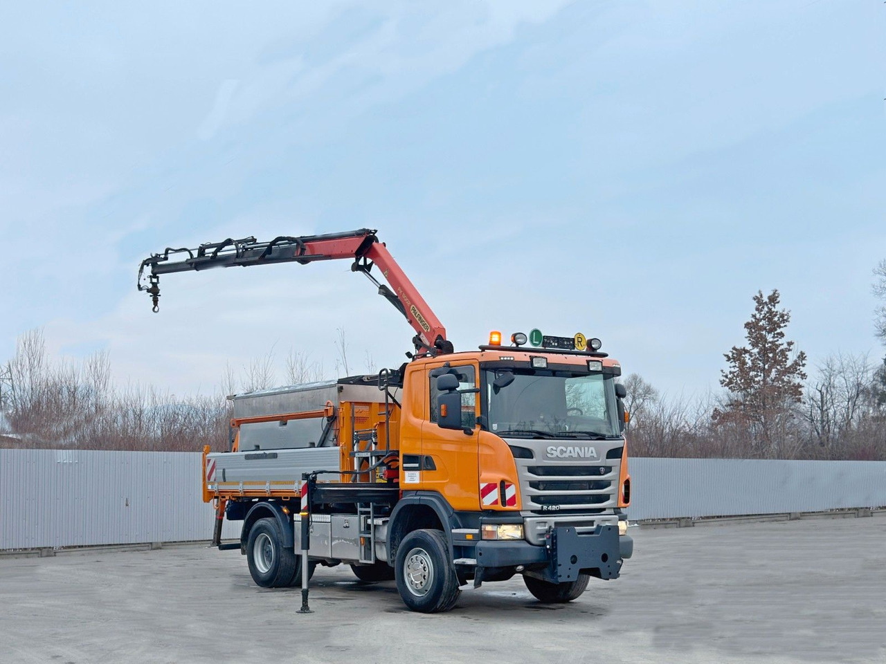 Scania R 420 * PK 11002/FUNK * sandblaste - قلابات, شاحنة كرين: صور 3 Scania R 420 * PK 11002/FUNK * sandblaste - قلابات, شاحنة كرين: صور 3