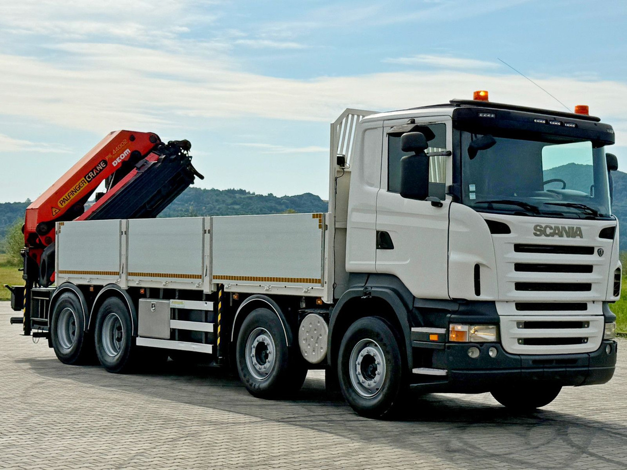 Scania R 420 PRITSCHE 6,47 m * PK 44002/FUNK * 8x4 /TOP - شاحنة كرين: صور 3 Scania R 420 PRITSCHE 6,47 m * PK 44002/FUNK * 8x4 /TOP - شاحنة كرين: صور 3