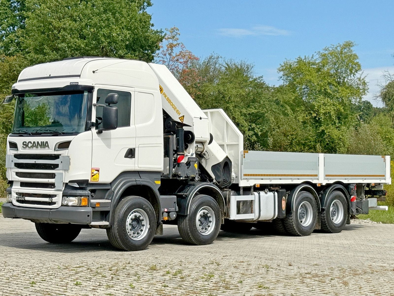 Scania R 500 * PK 88002 - EH G + FUNK * 8x4 *TOPZUSTAND - شاحنة كرين: صور 4 Scania R 500 * PK 88002 - EH G + FUNK * 8x4 *TOPZUSTAND - شاحنة كرين: صور 4