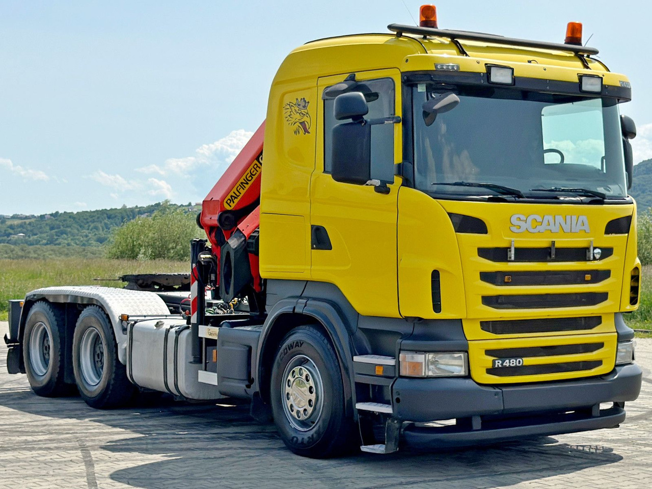 Scania R480 * Sattelzugmaschine + PK 27002 + FUNK /6x4 - شاحنة كرين: صور 3 Scania R480 * Sattelzugmaschine + PK 27002 + FUNK /6x4 - شاحنة كرين: صور 3