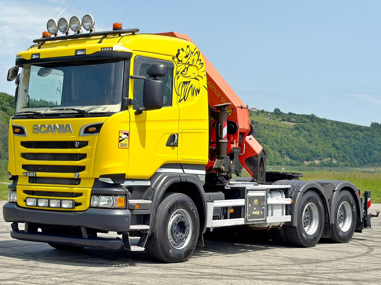 Scania R620 * Sattelzugmaschine + PK 42002-SHD+FUNK/6x4 - شاحنة جرار: صور 4 Scania R620 * Sattelzugmaschine + PK 42002-SHD+FUNK/6x4 - شاحنة جرار: صور 4