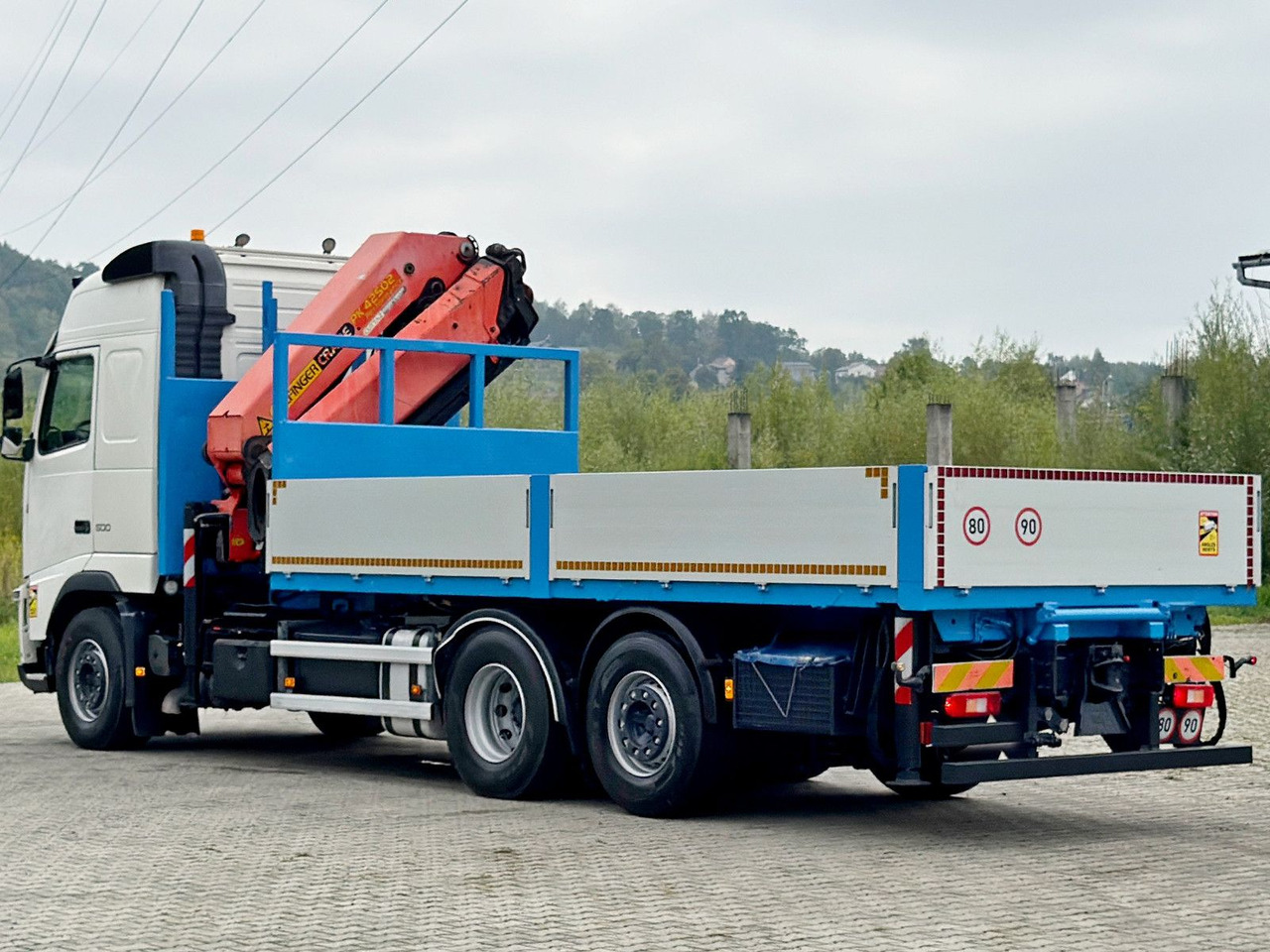 شاحنة كرين Volvo FH 500 * PRITSCHE 6,05 m* PK 42502 + FUNK *TOP: صور 6