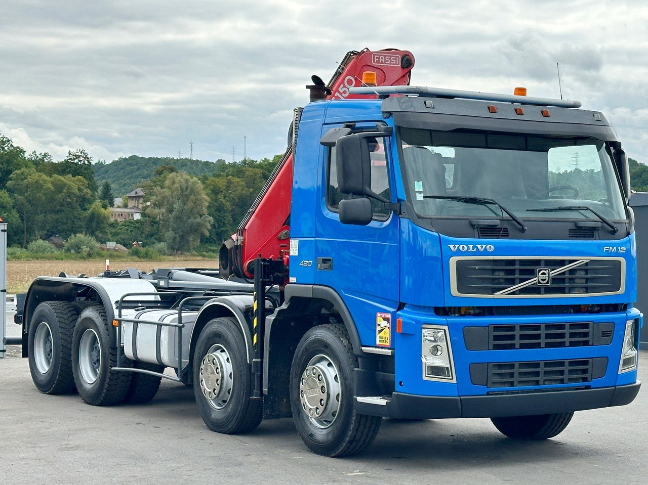 Volvo FM 12.420 * FASSI F150A.21 * 8x4 * TOP - شاحنة ذات الخطاف, شاحنة كرين: صور 4 Volvo FM 12.420 * FASSI F150A.21 * 8x4 * TOP - شاحنة ذات الخطاف, شاحنة كرين: صور 4