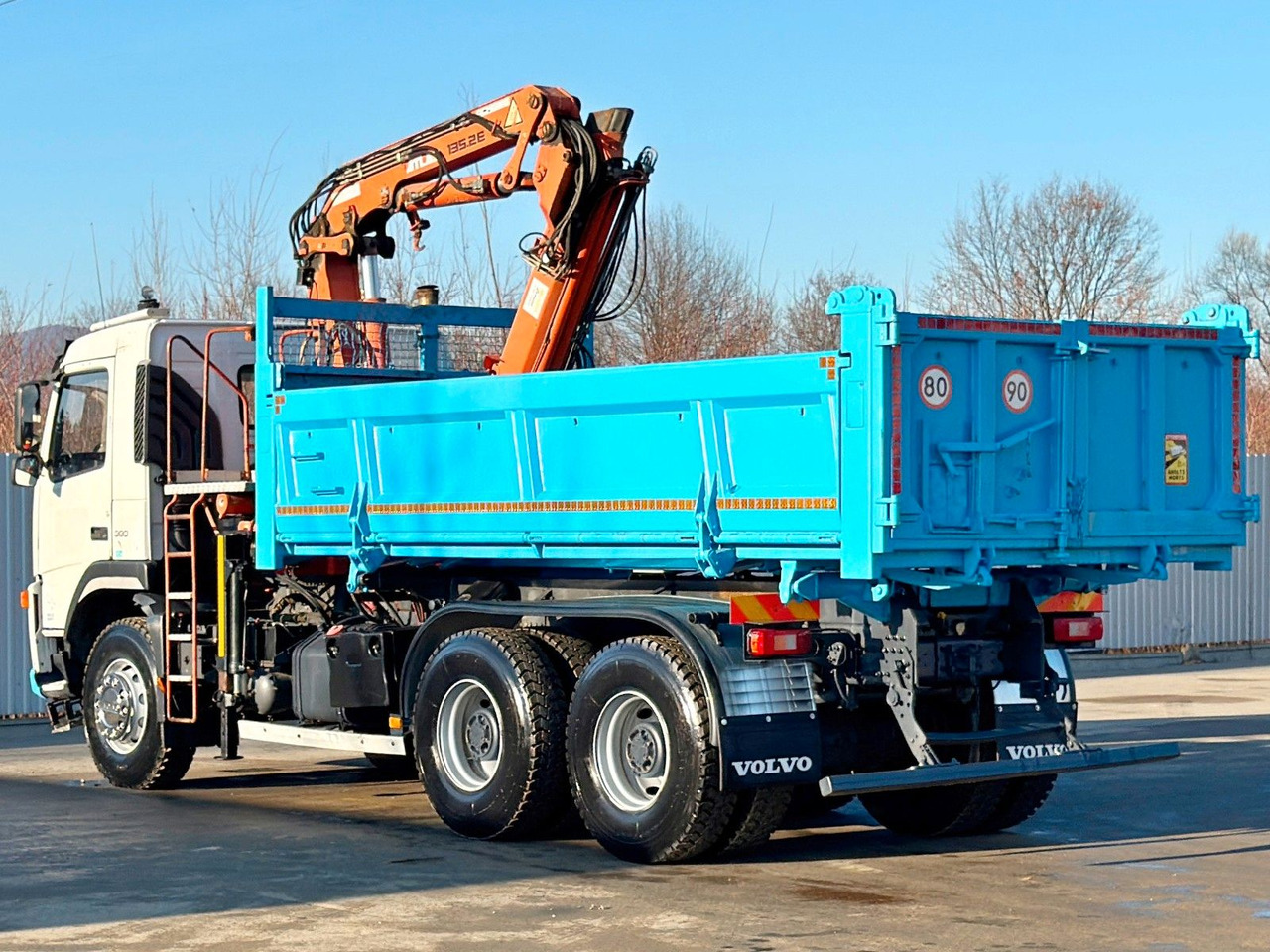 Volvo FM 380 Kipper 5,10 m * ATLAS TEREX 135.2ME-A2 - قلابات, شاحنة كرين: صور 4 Volvo FM 380 Kipper 5,10 m * ATLAS TEREX 135.2ME-A2 - قلابات, شاحنة كرين: صور 4