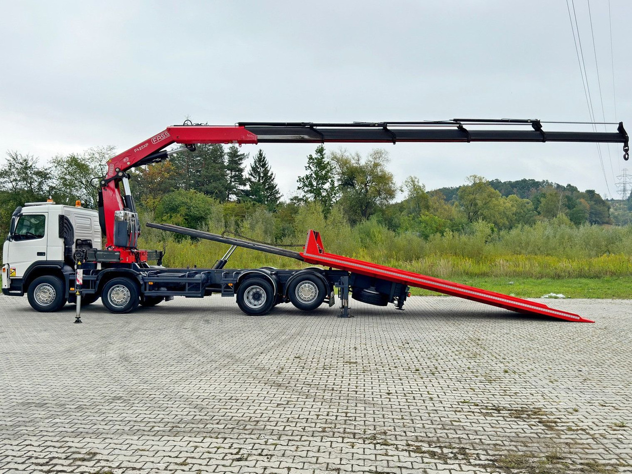 Volvo FM 460 * FASSI F425AXP.25 + FUNK * TOP - سيارة السحب للتصليح: صور 5 Volvo FM 460 * FASSI F425AXP.25 + FUNK * TOP - سيارة السحب للتصليح: صور 5
