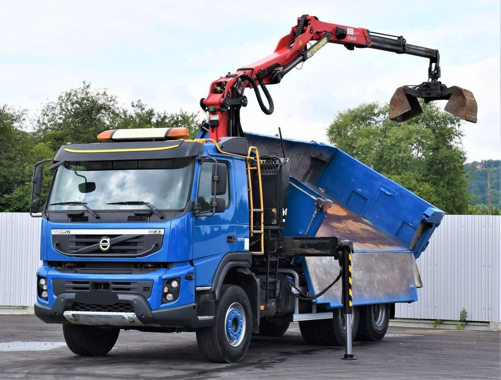 Volvo FMX 370 Kipper 4,90m *EPSILON Q150Z/FUNK*6x4 - شاحنة كرين, قلابات: صور 3 Volvo FMX 370 Kipper 4,90m *EPSILON Q150Z/FUNK*6x4 - شاحنة كرين, قلابات: صور 3