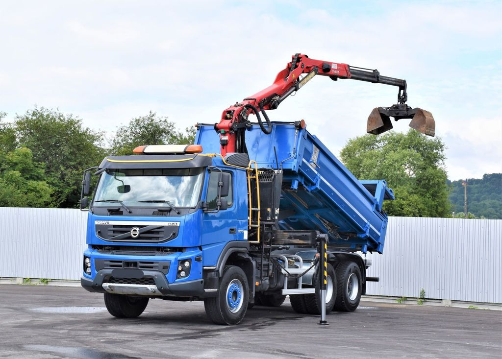 Volvo FMX 370 Kipper 4,90m *EPSILON Q150Z/FUNK*6x4 - قلابات, شاحنة كرين: صور 2 Volvo FMX 370 Kipper 4,90m *EPSILON Q150Z/FUNK*6x4 - قلابات, شاحنة كرين: صور 2