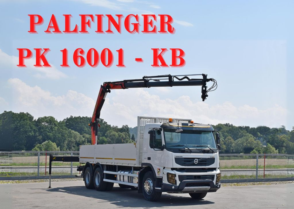 Volvo FMX 370 PRITSCHE 6,60m *PK 16001 - KB+FUNK/6x4 - شاحنة كرين, قلابات: صور 1 Volvo FMX 370 PRITSCHE 6,60m *PK 16001 - KB+FUNK/6x4 - شاحنة كرين, قلابات: صور 1