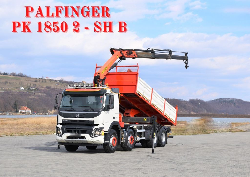 Volvo FMX 420 Kipper 6,20m *PK 1850 2 - SH B*FUNK/8x4 - شاحنة كرين, قلابات: صور 1 Volvo FMX 420 Kipper 6,20m *PK 1850 2 - SH B*FUNK/8x4 - شاحنة كرين, قلابات: صور 1