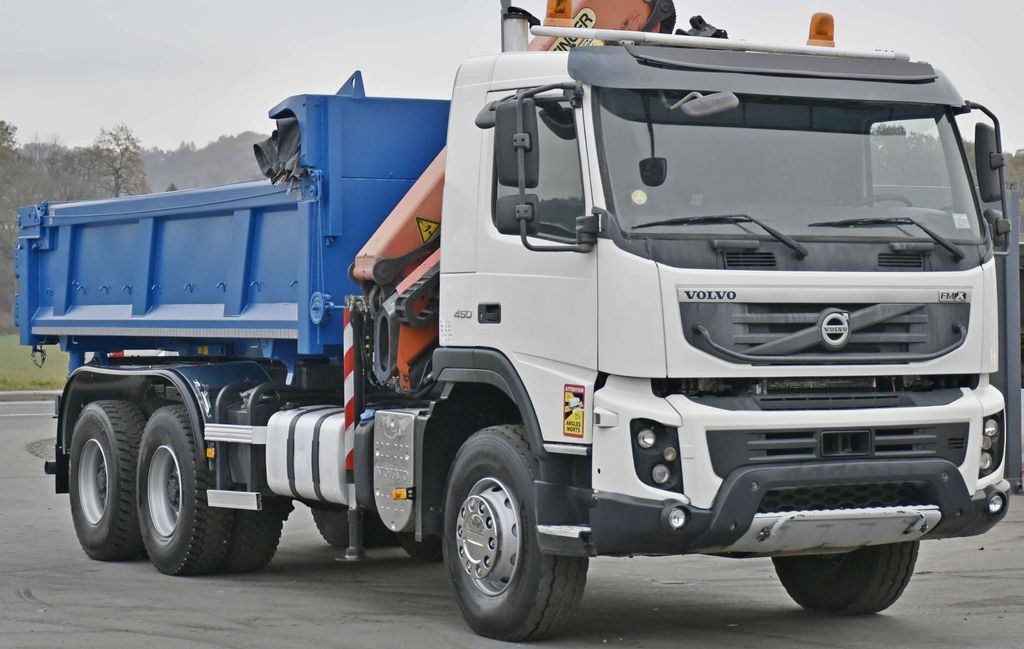 Volvo FMX 450 Kipper 5,10m *PK 14002-EH B/FUNK *6x4 - شاحنة كرين, قلابات: صور 4 Volvo FMX 450 Kipper 5,10m *PK 14002-EH B/FUNK *6x4 - شاحنة كرين, قلابات: صور 4