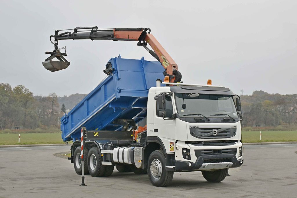 Volvo FMX 450 Kipper 5,10m *PK 14002-EH B/FUNK *6x4 - شاحنة كرين, قلابات: صور 2 Volvo FMX 450 Kipper 5,10m *PK 14002-EH B/FUNK *6x4 - شاحنة كرين, قلابات: صور 2