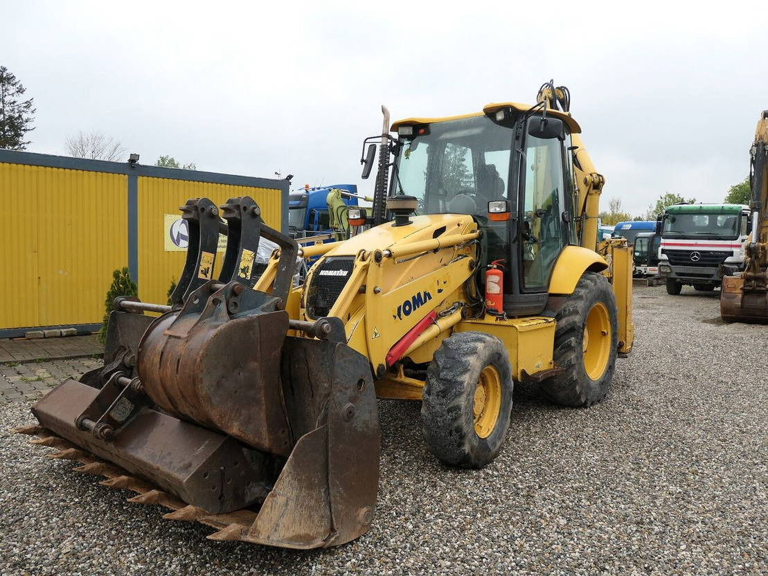 Komatsu WB 97-5 - حفار متعدد الاستخدام: صور 2 Komatsu WB 97-5 - حفار متعدد الاستخدام: صور 2