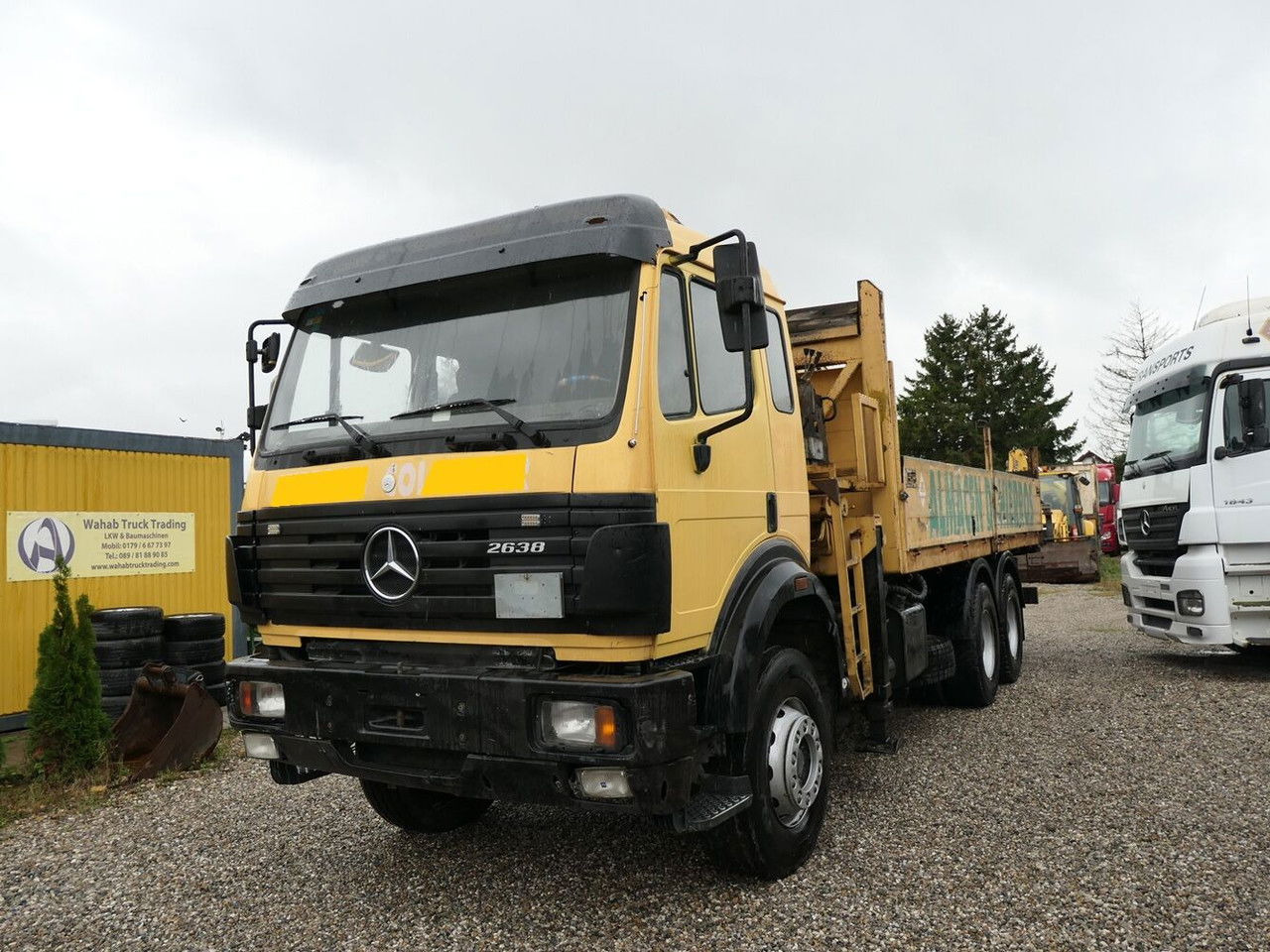 Mercedes-Benz SK 2638 - شاحنات مسطحة: صور 5 Mercedes-Benz SK 2638 - شاحنات مسطحة: صور 5