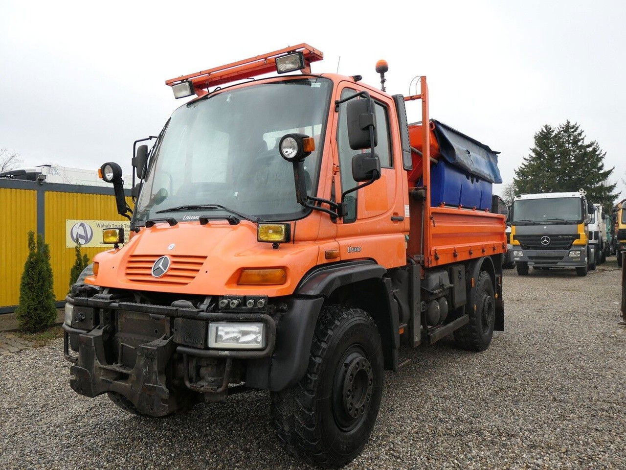 Mercedes-Benz Unimog U500 - جرافة ثلج: صور 2 Mercedes-Benz Unimog U500 - جرافة ثلج: صور 2