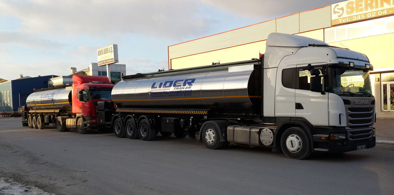نصف مقطورة صهريج لنقل القار جديد LIDER 2024 MODELS NEW LIDER TRAILER MANUFACTURER COMPANY: صور 11