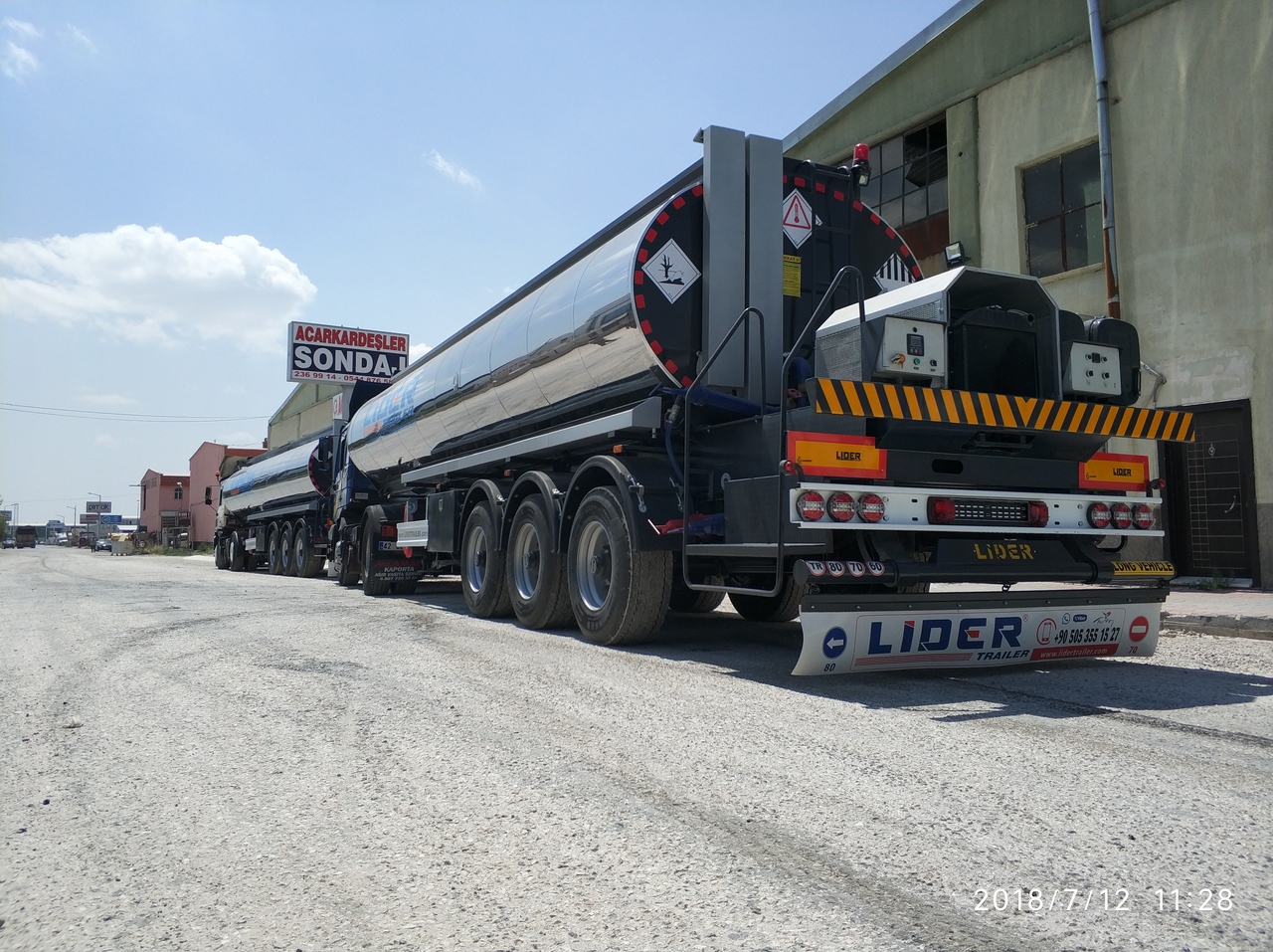 LIDER 2024 MODELS NEW LIDER TRAILER MANUFACTURER COMPANY - نصف مقطورة صهريج: صور 5 LIDER 2024 MODELS NEW LIDER TRAILER MANUFACTURER COMPANY - نصف مقطورة صهريج: صور 5