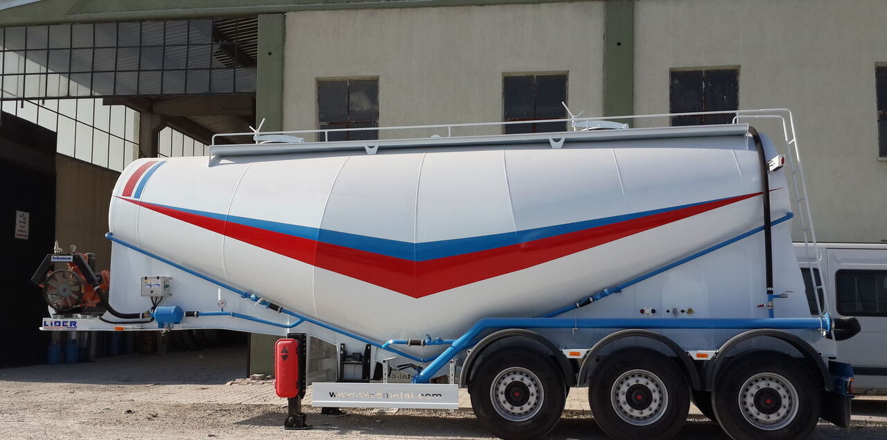 نصف مقطورة صهريج لنقل الخرسانة جديد LIDER 2024 NEW 80 TONS CAPACITY FROM MANUFACTURER READY IN STOCK: صور 8