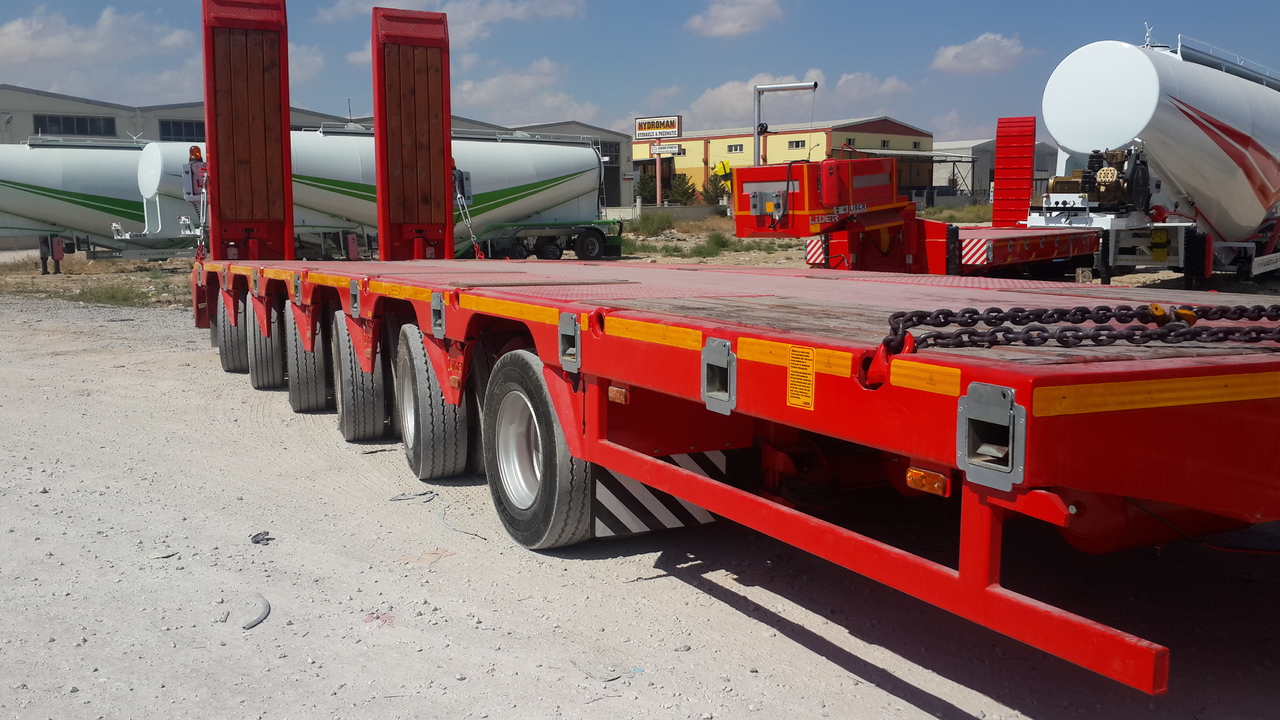 LIDER 2024 YEAR NEW MODELS containeer flatbes semi TRAILER FOR SALE - عربة مسطحة منخفضة نصف مقطورة: صور 4 LIDER 2024 YEAR NEW MODELS containeer flatbes semi TRAILER FOR SALE - عربة مسطحة منخفضة نصف مقطورة: صور 4