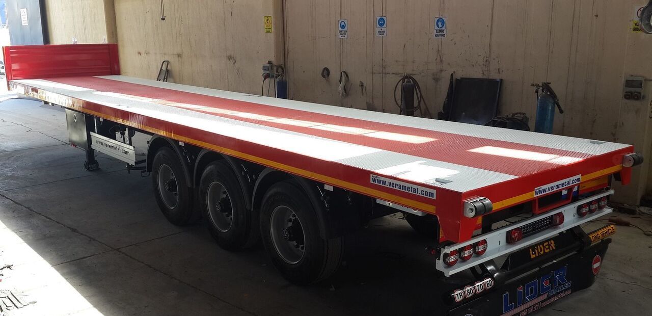 مقطورات مسطحة جديد LIDER 2024 YEAR NEW TRAILER FOR SALE (MANUFACTURER COMPANY): صور 8