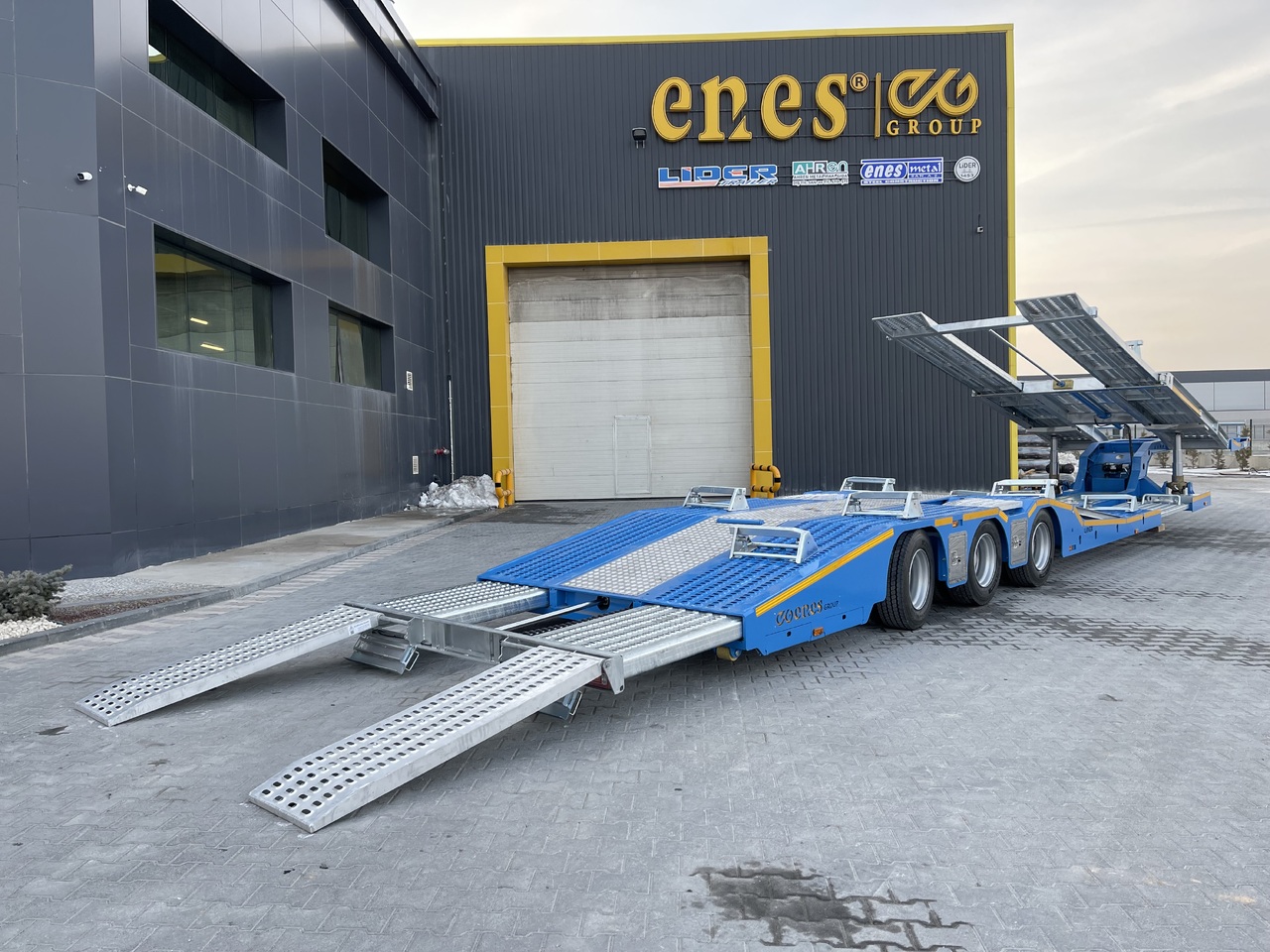 LIDER 2025 NEW UNUSED READY IN FACTORY STOCK - شاحنة نقل سيارات نصف مقطورة: صور 1 LIDER 2025 NEW UNUSED READY IN FACTORY STOCK - شاحنة نقل سيارات نصف مقطورة: صور 1