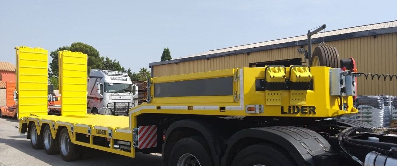 LIDER 2025 READY IN STOCK 50 TONS CAPACITY LOWBED - عربة مسطحة منخفضة نصف مقطورة: صور 5 LIDER 2025 READY IN STOCK 50 TONS CAPACITY LOWBED - عربة مسطحة منخفضة نصف مقطورة: صور 5