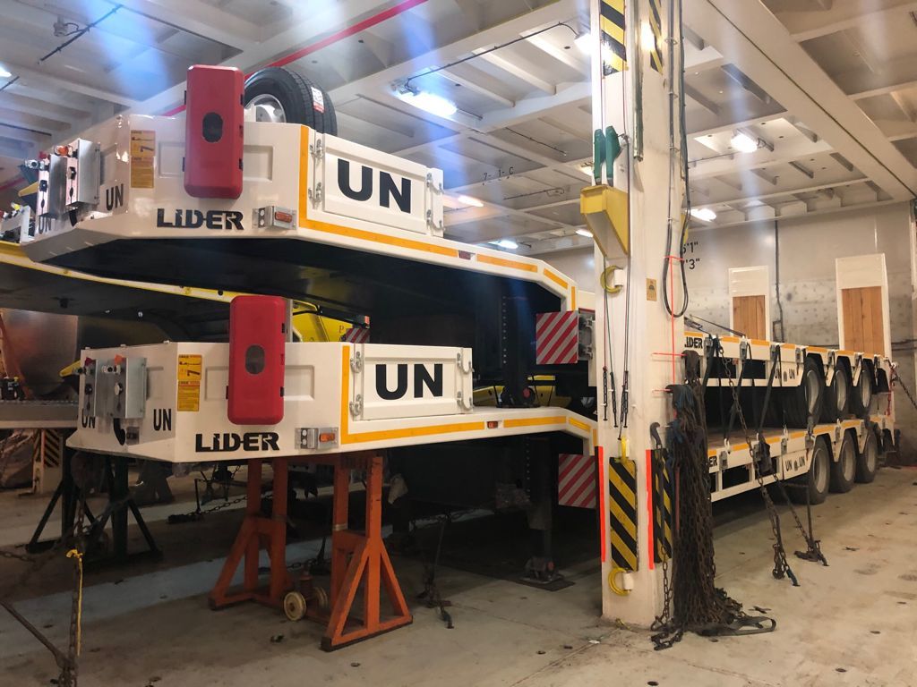 LIDER 2025 READY IN STOCK 50 TONS CAPACITY LOWBED - عربة مسطحة منخفضة نصف مقطورة: صور 2 LIDER 2025 READY IN STOCK 50 TONS CAPACITY LOWBED - عربة مسطحة منخفضة نصف مقطورة: صور 2