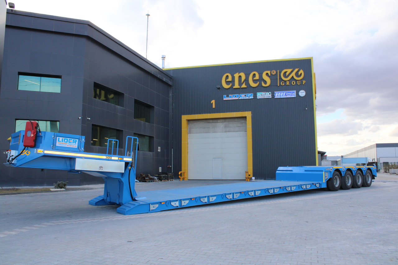 LIDER 2025 READY IN STOCK UNUSED FRONT LOADING - عربة مسطحة منخفضة نصف مقطورة: صور 4 LIDER 2025 READY IN STOCK UNUSED FRONT LOADING - عربة مسطحة منخفضة نصف مقطورة: صور 4