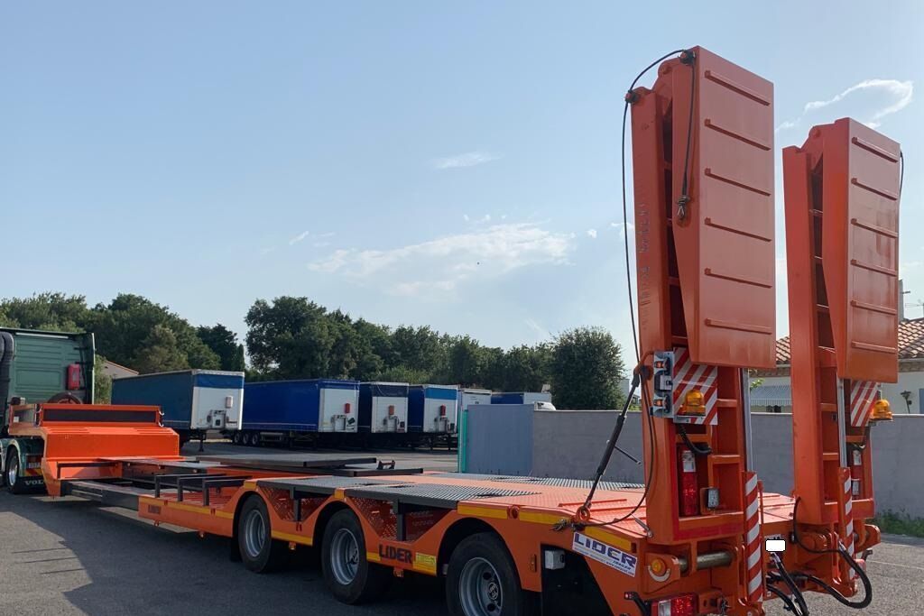 LIDER 2025 YEAR NEW LOWBED TRAILER FOR SALE (MANUFACTURER COMPANY) - عربة مسطحة منخفضة نصف مقطورة: صور 4 LIDER 2025 YEAR NEW LOWBED TRAILER FOR SALE (MANUFACTURER COMPANY) - عربة مسطحة منخفضة نصف مقطورة: صور 4